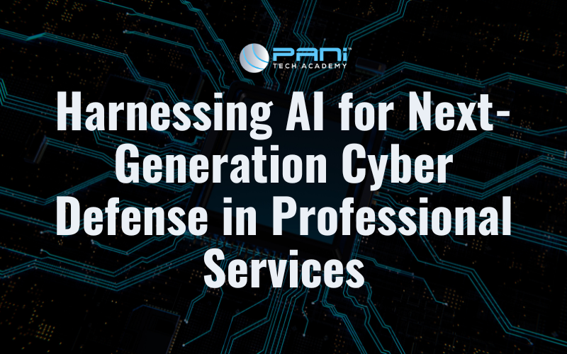 Harnessing AI for Next-Generation Cyber Defense in Professional Services
